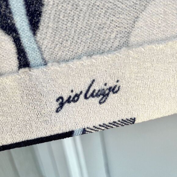 Vintage 70s Zio Luigi for Fairfield Blouse M | Psychedelic Floral Print Top - Picture 2 of 9